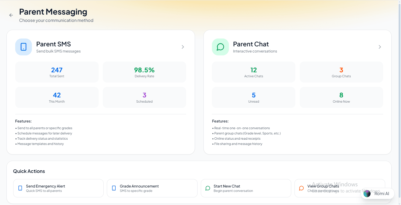 Communications Archive